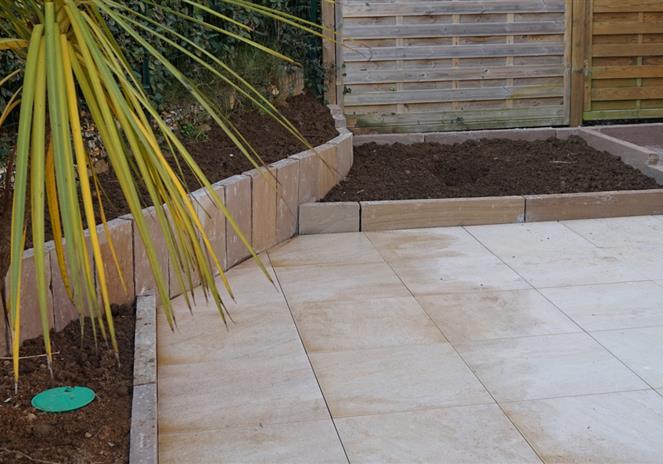 amenagement de terrasse et patio à muzillac