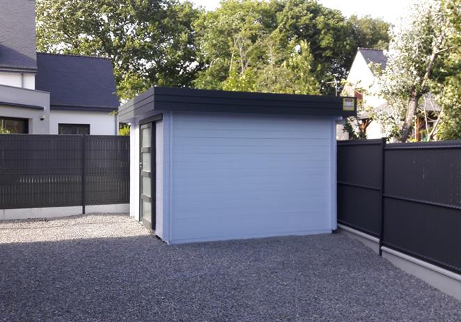 Paysagiste Sarzeau, pose d'abri de jardin Sarzeau