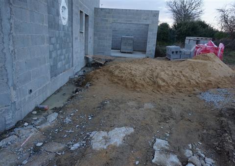 Paysagiste Muzillac, création allée de garage Sarzeau